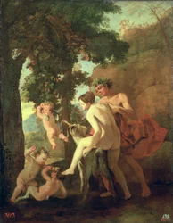 Venus, Faun und Putti, frühe 1630er Jahre